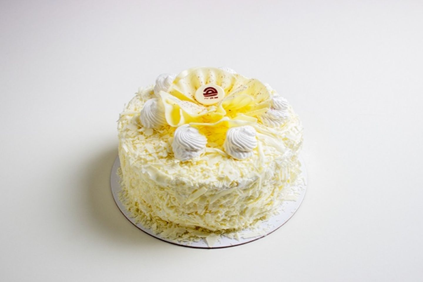 Small White Forest Cake