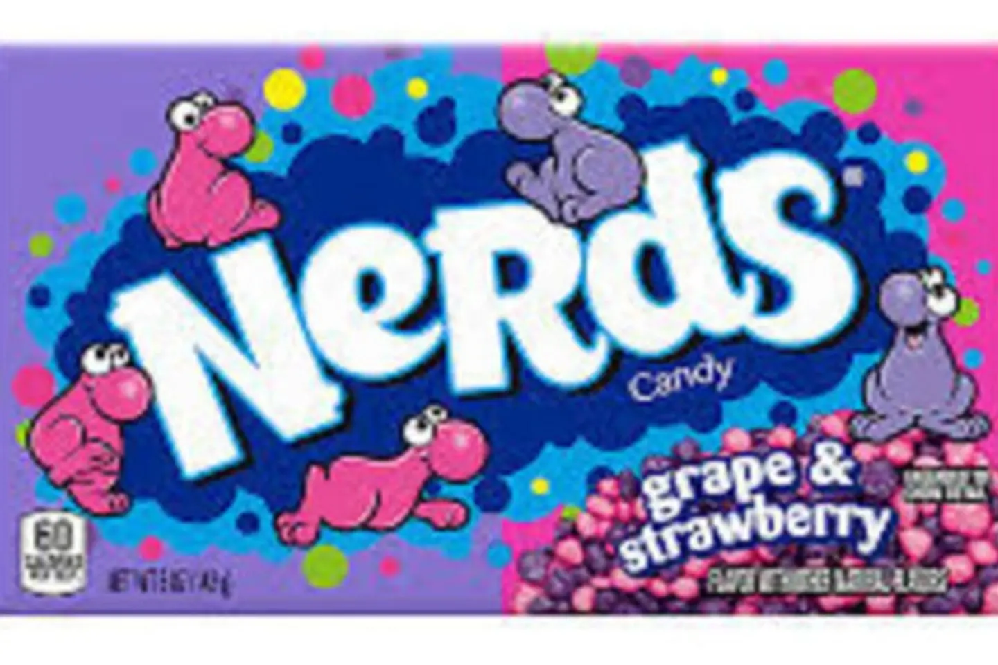 Nerds Candy Grape And Strawberry 142g
