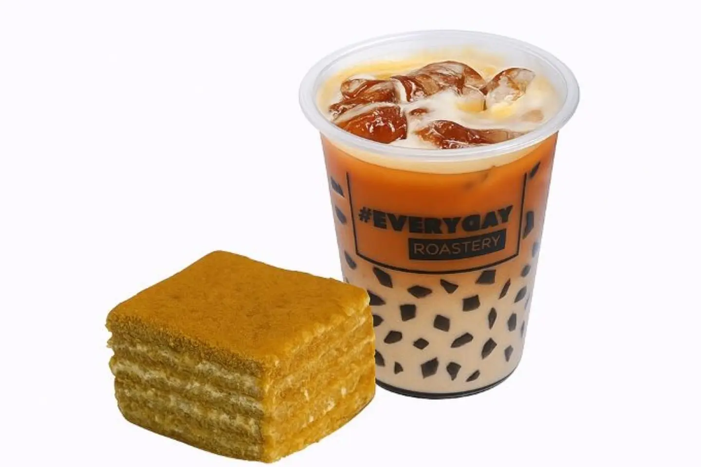 Cold Coffee + Honey Cake