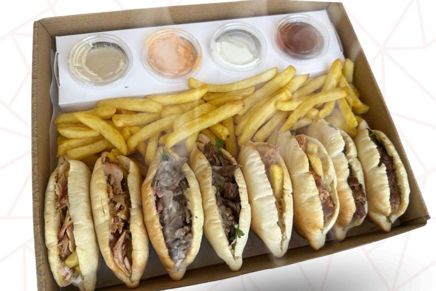 Mini Samoon Box Kebab Meat