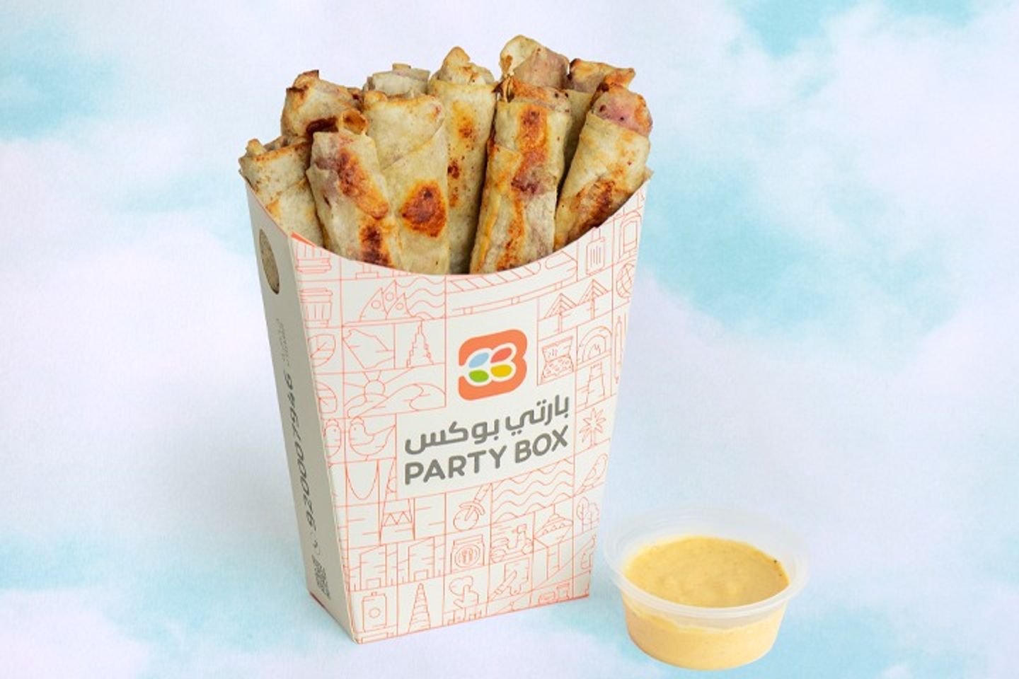 دجاج مدخن رول