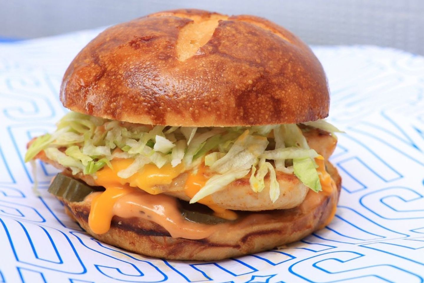 Grilled Chicken Burger