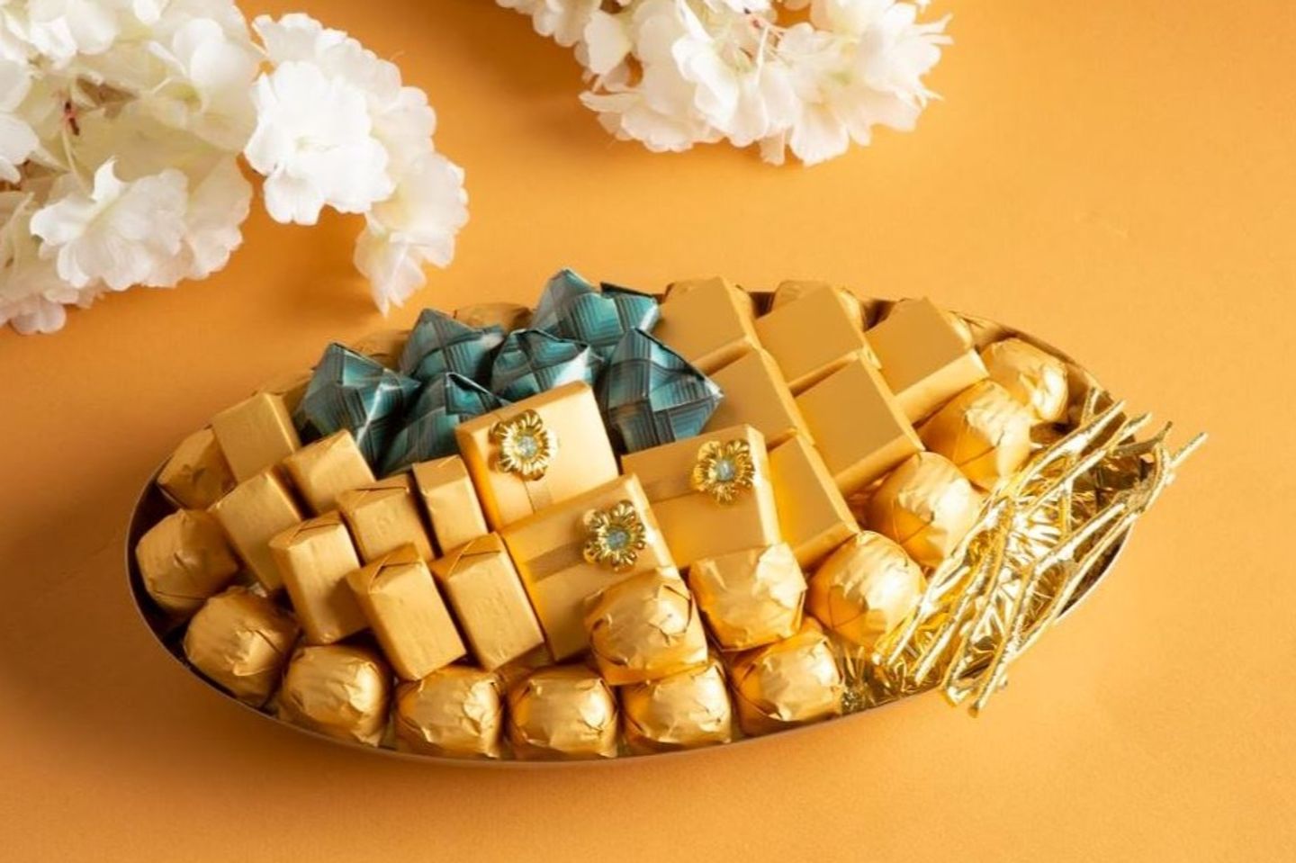 صينيه شوكولاته معدن بيضاوى ٣٦٠٢٦