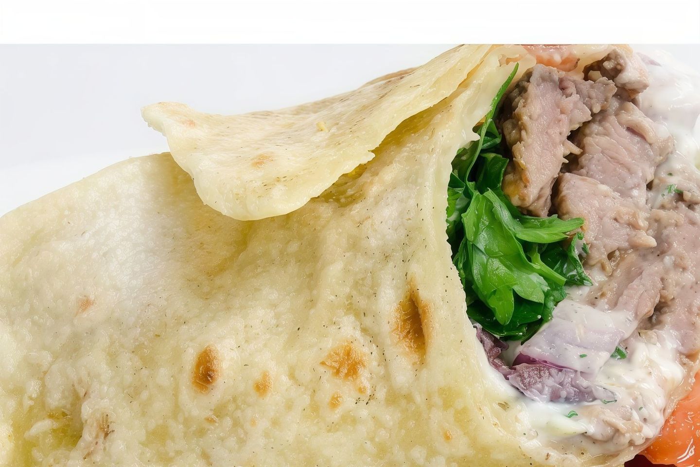 شاورما لحم بالجبن