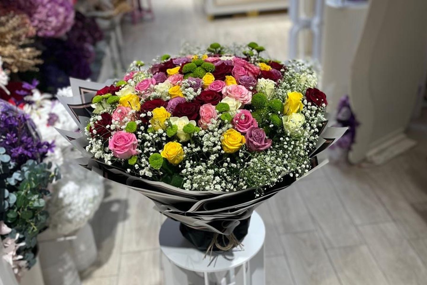A Bouquet Of Beautiful Flowers