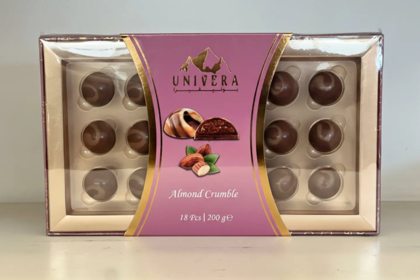 Univera   Almond Chocolate Box