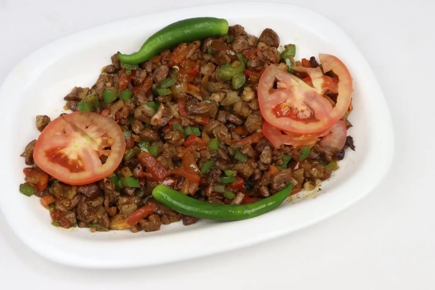 Mqalqal Chicken With Cheddar Cheese