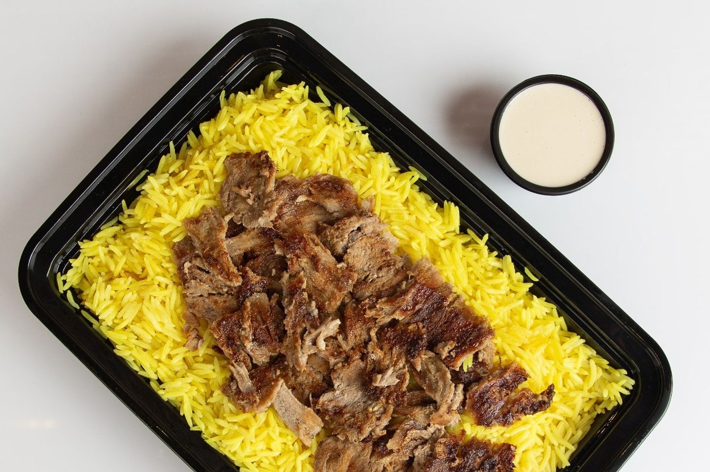 رز بشاورما اللحم