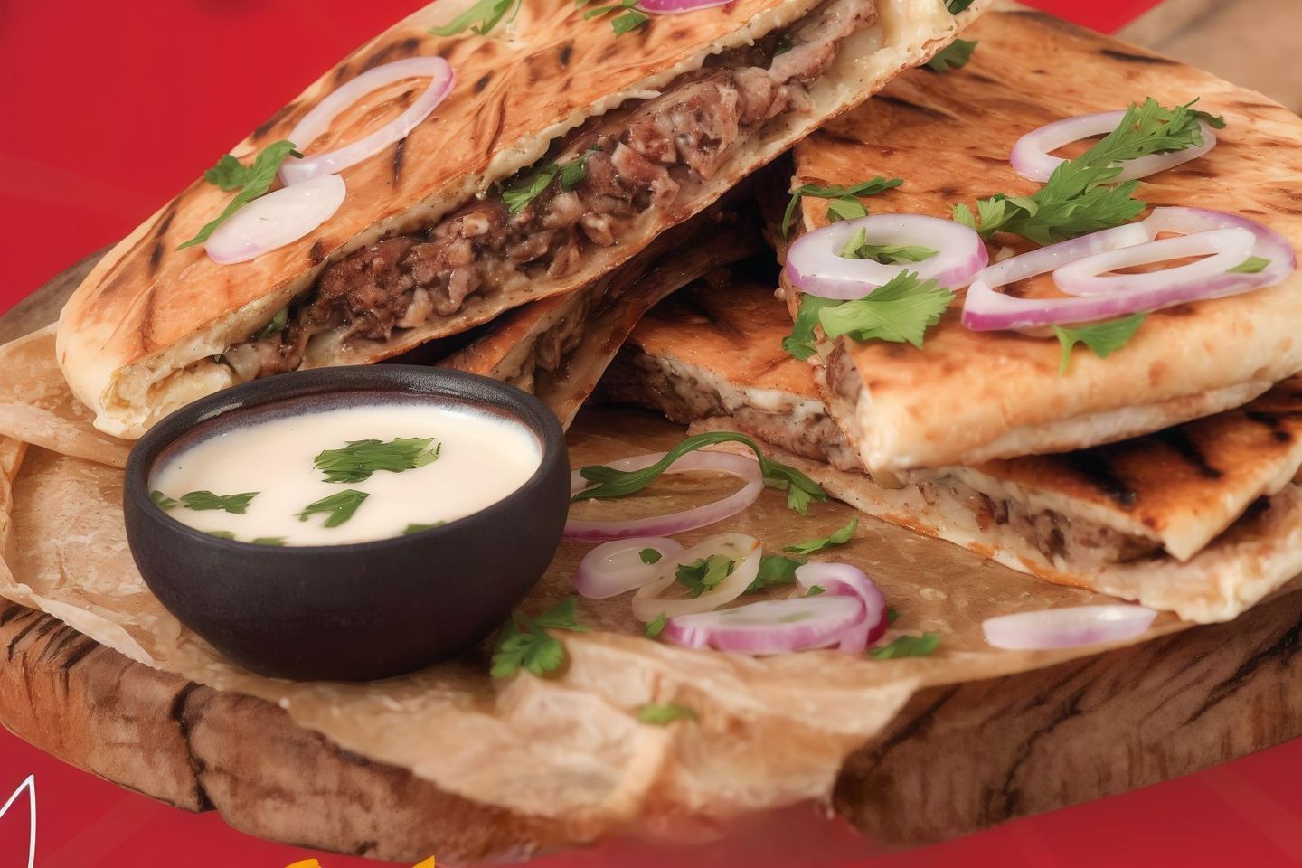 حواوشي جبنة موزريلا