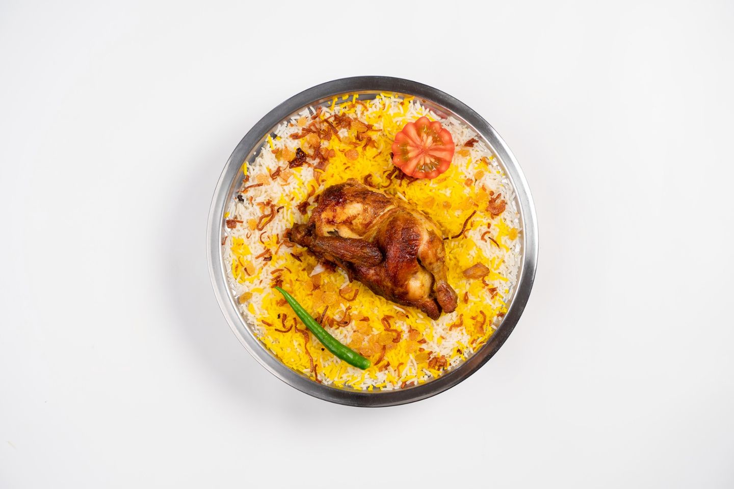 نصف دجاج شواية