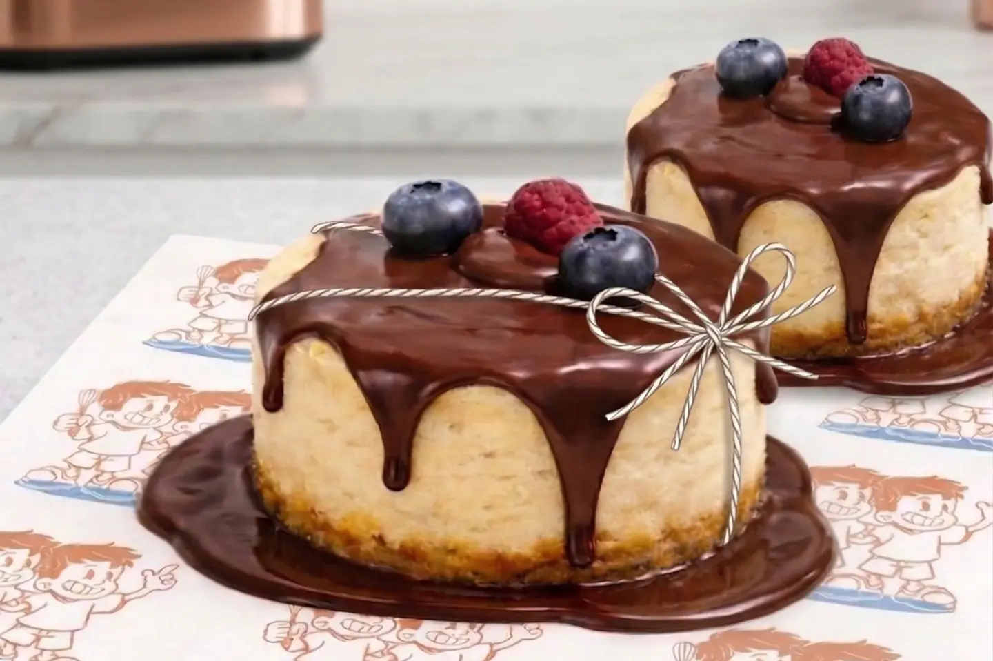 2 Madrid Cheesecakes