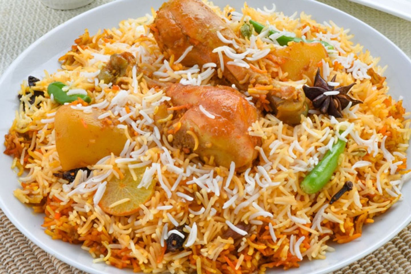ربع دجاج كابلي مع الرز