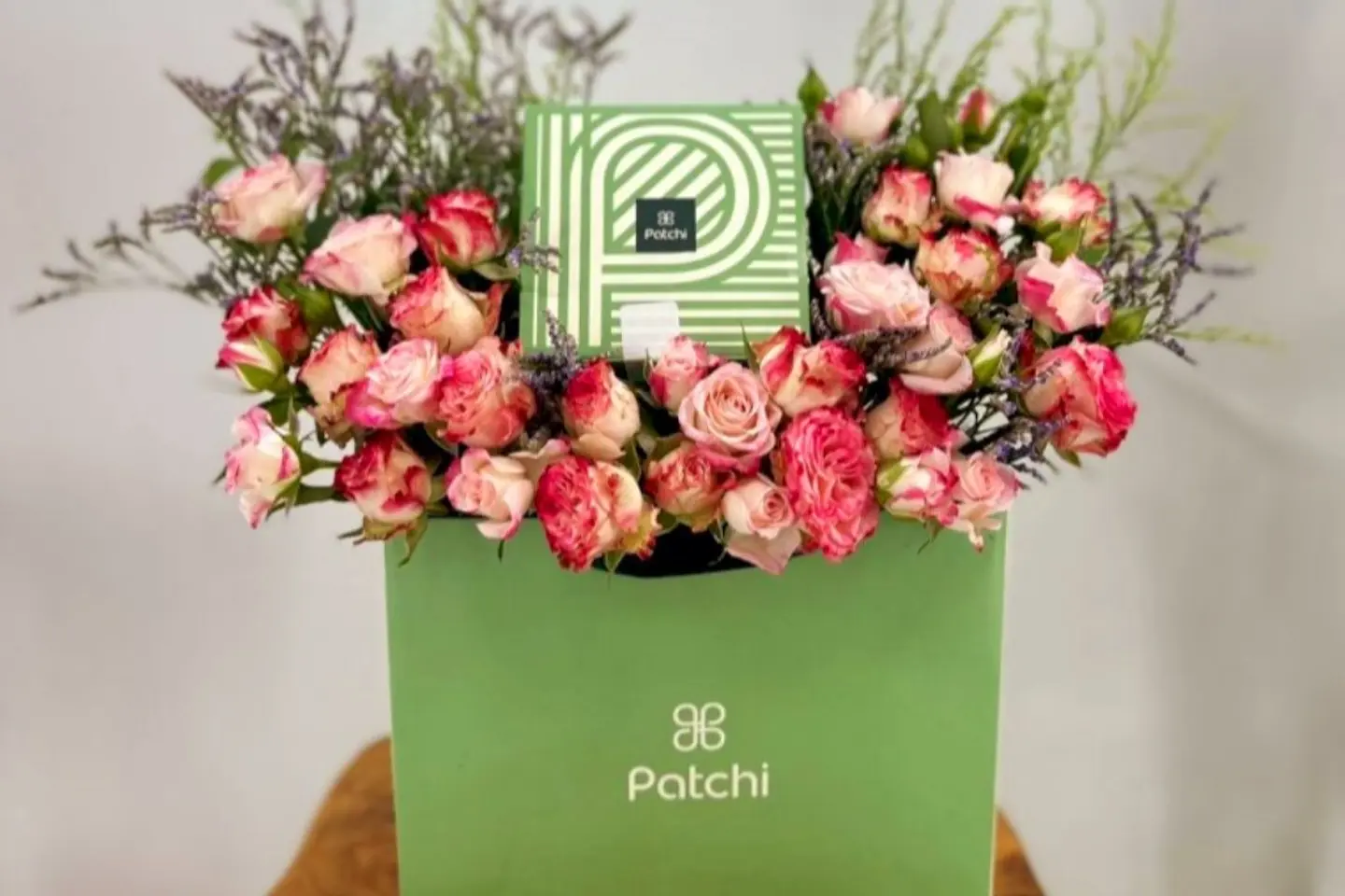 باقة زهور الكيك