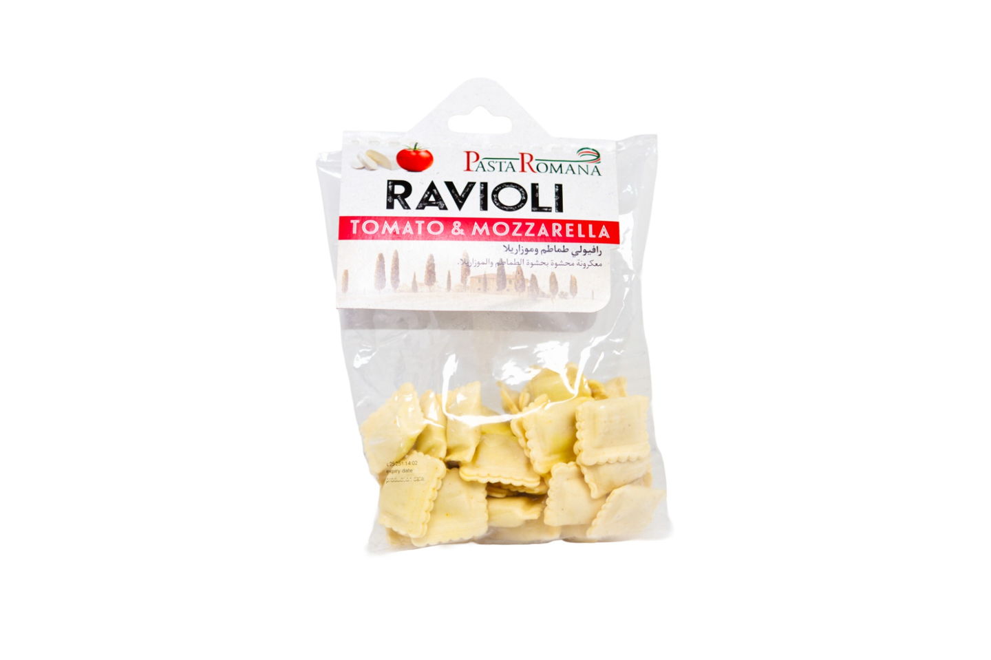 Romana Ravioli Pasta Tomato And Mozzarella 250g