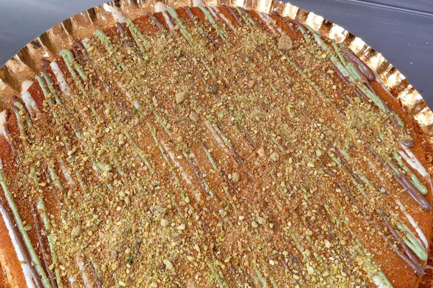 كنافه وسط عائلي بستاشو