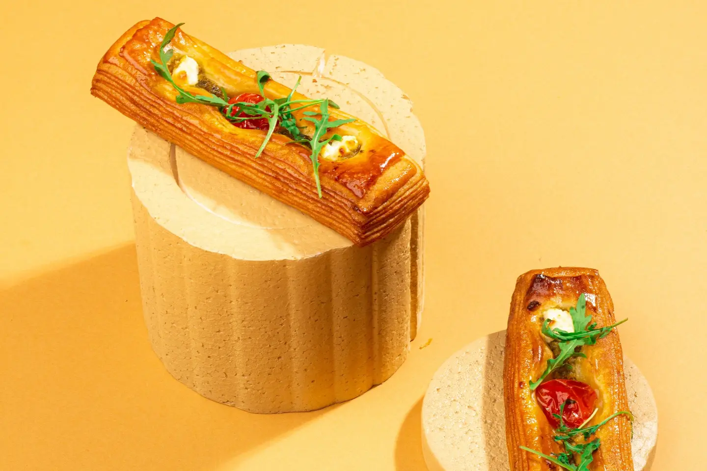 Basil And Halloumi Roll