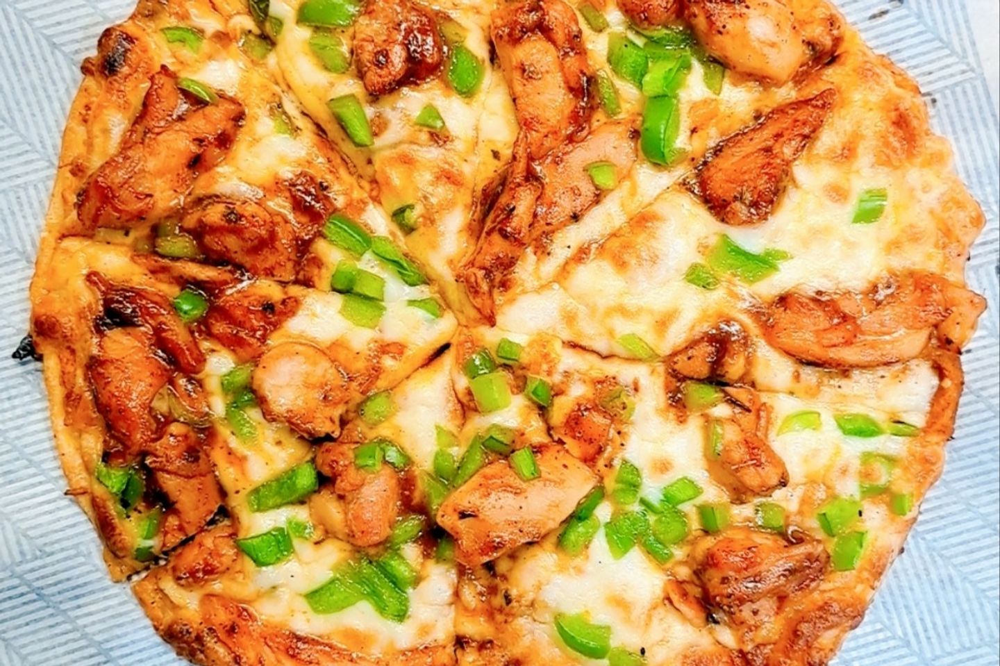 Grilled Chicken Pizza