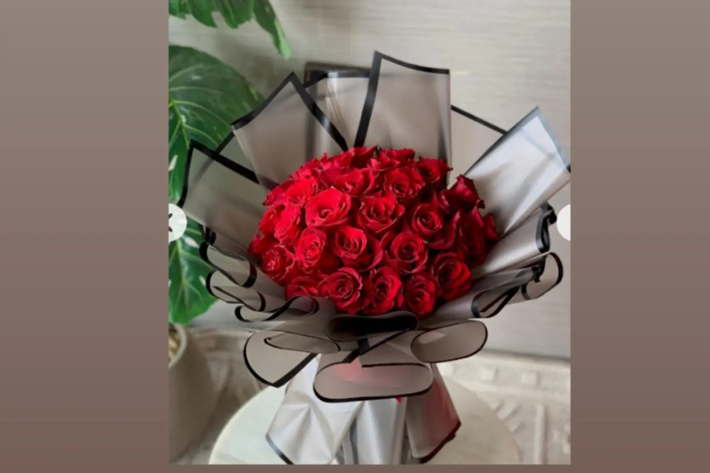 Gift From A Red Juri Bouquet