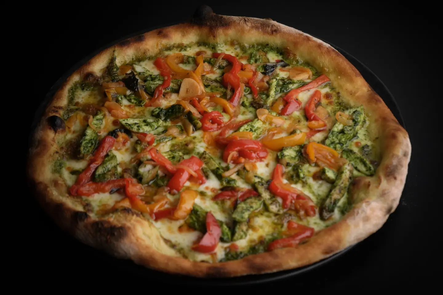 Pesto Chicken Pizza