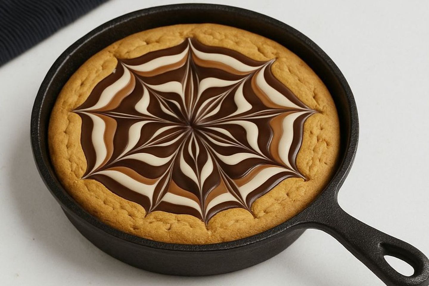 Nutella Skillet Cookies