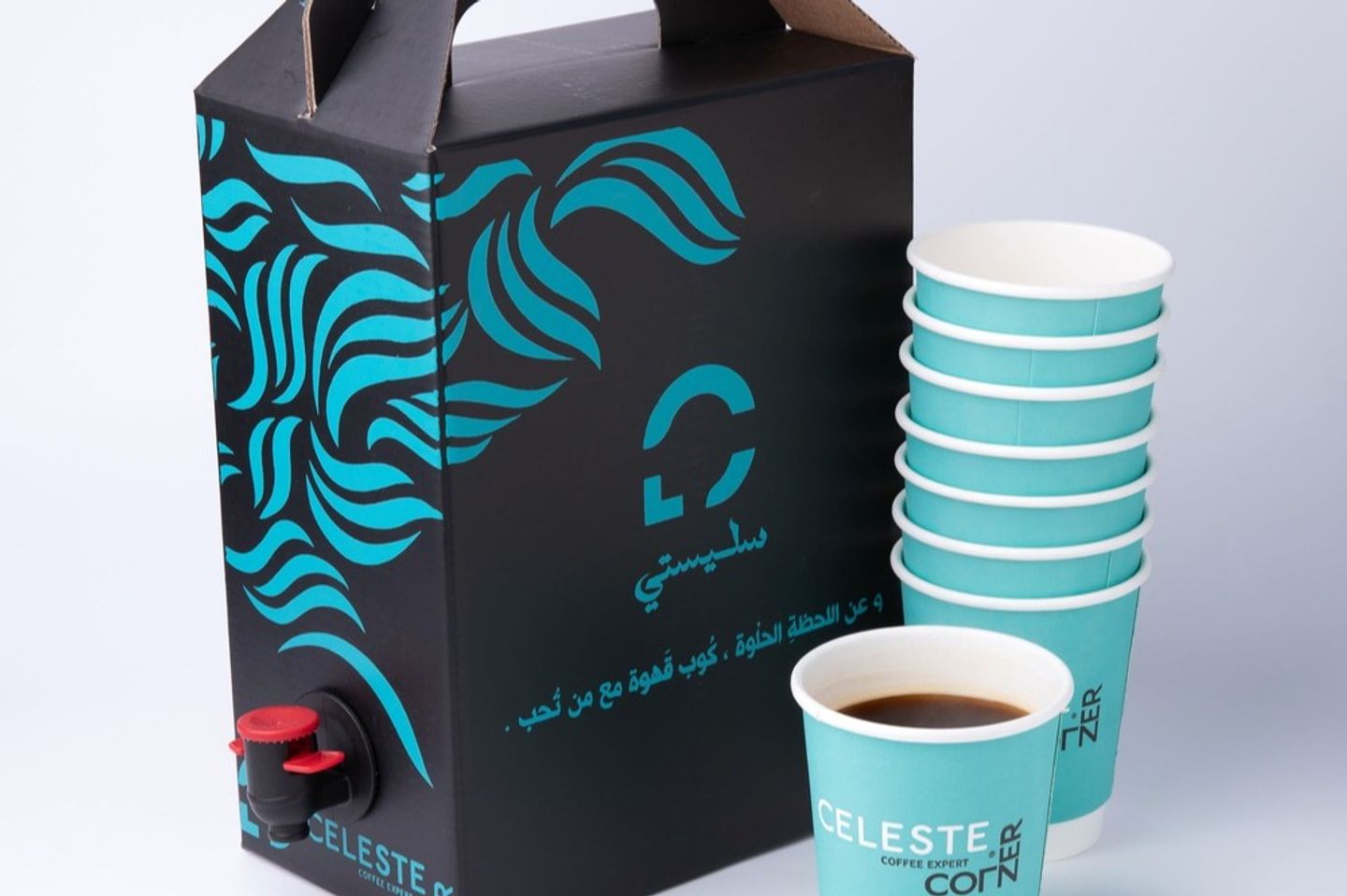 بوكس قهوة مقطرة ١٨٠٠ مل