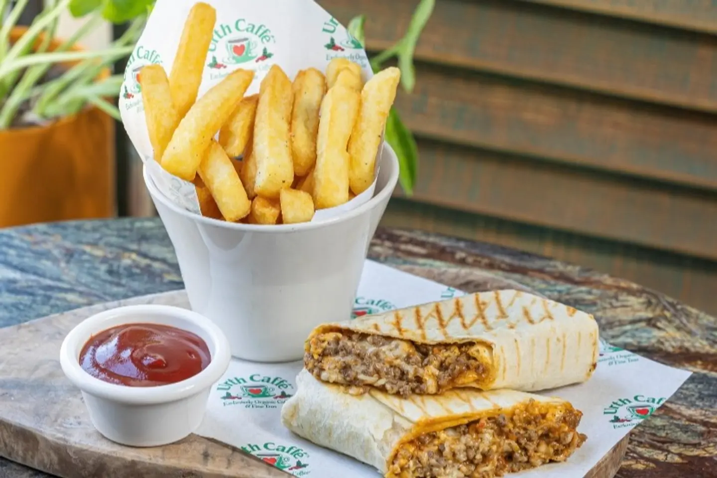 Beef Ranchero Burrito