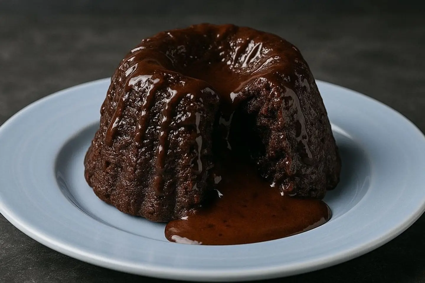 كيك البركان