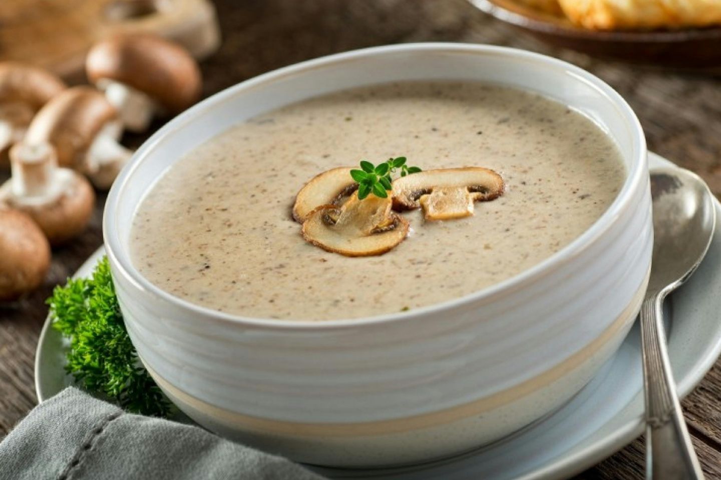 شوربة فطر - كبير