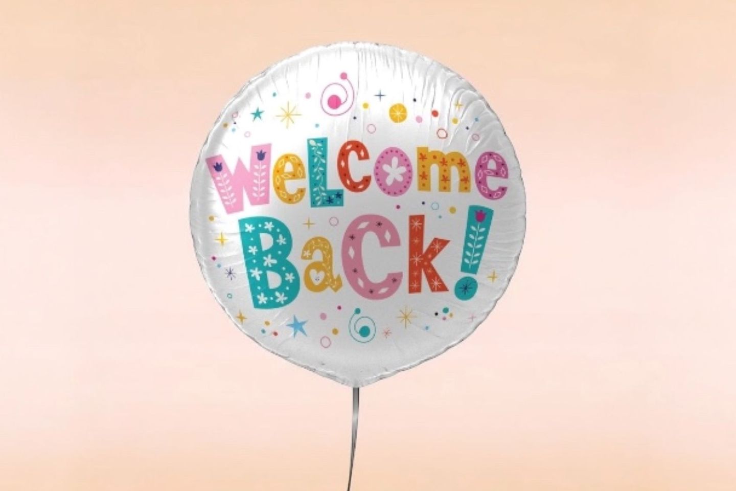 Colorful Welcome Balloon