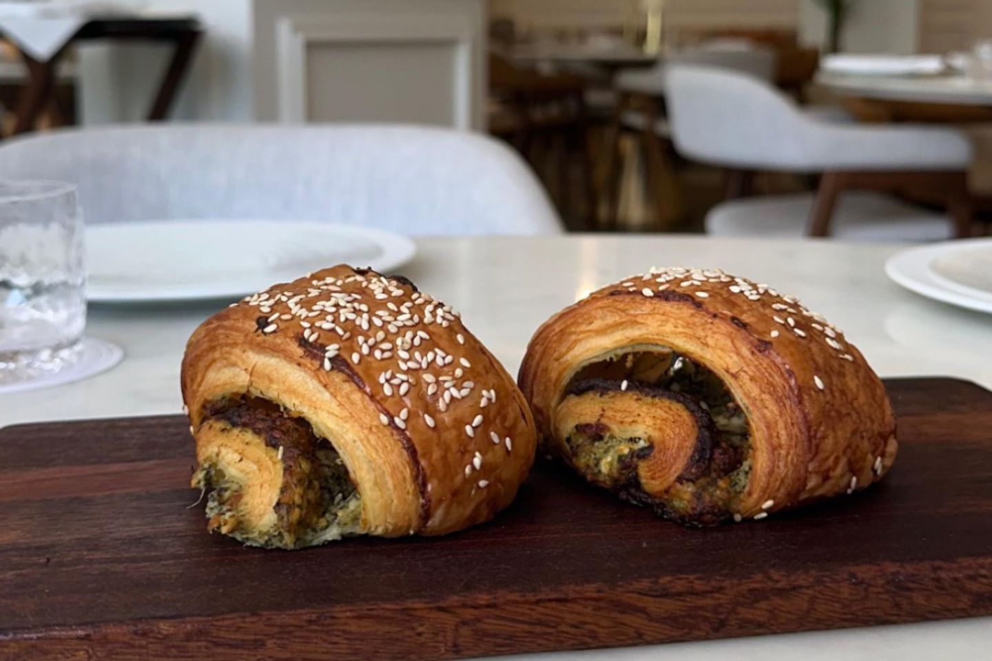 Feta Spinach Croissant