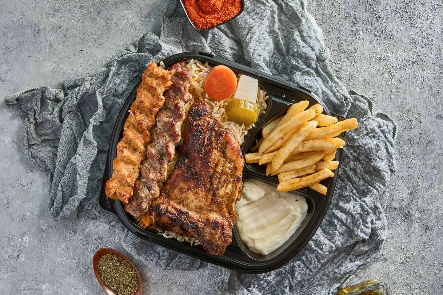 عرض كباب و فروج