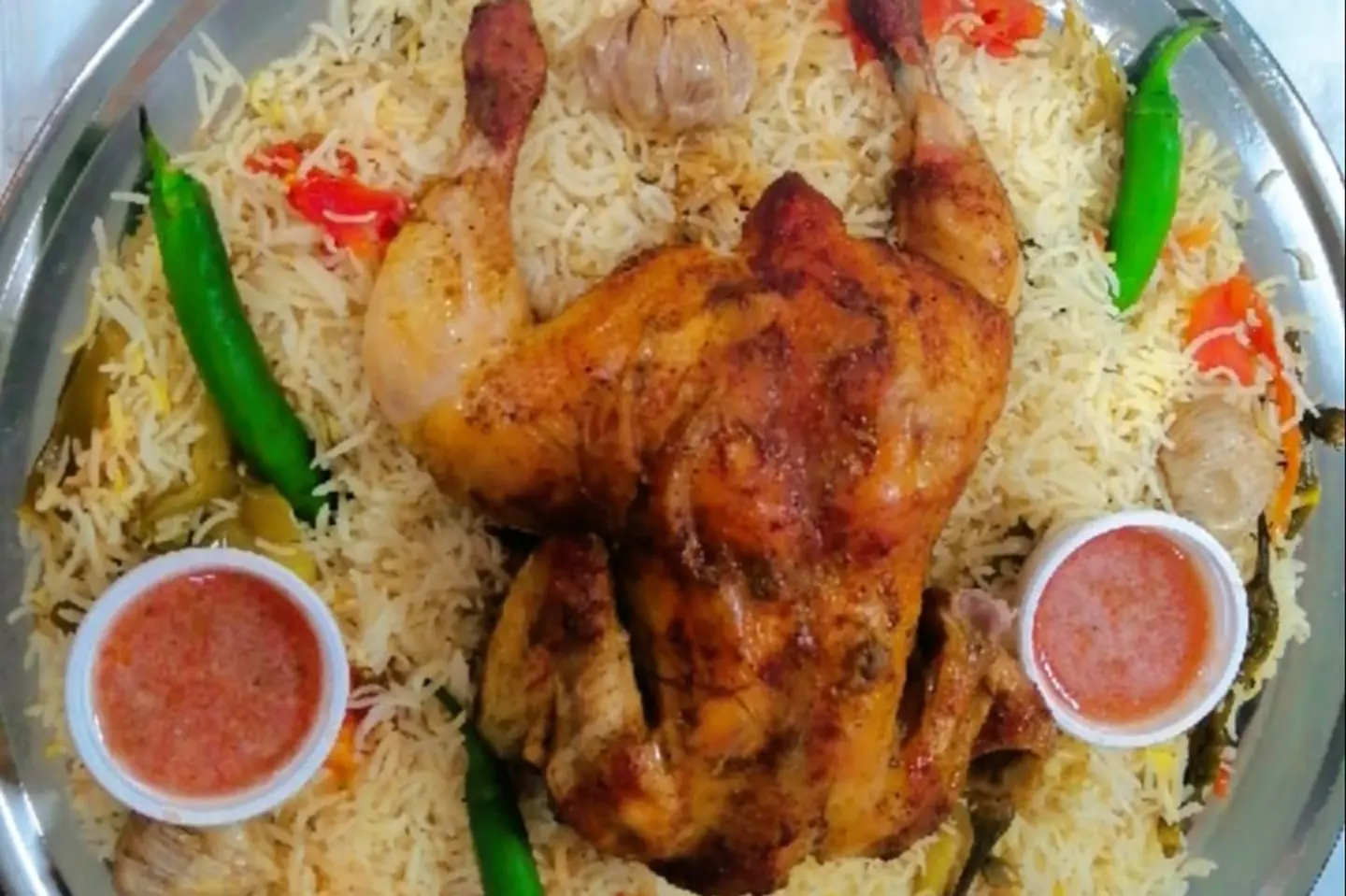 Mandi Chicken With Rice
