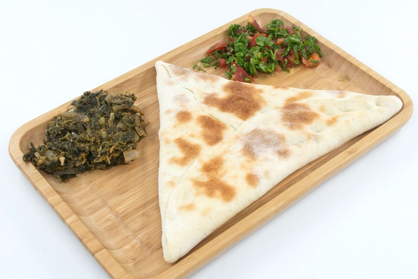 فطيره سبانخ ساده