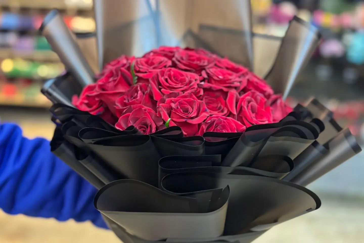 باقة عيد الحب اسود