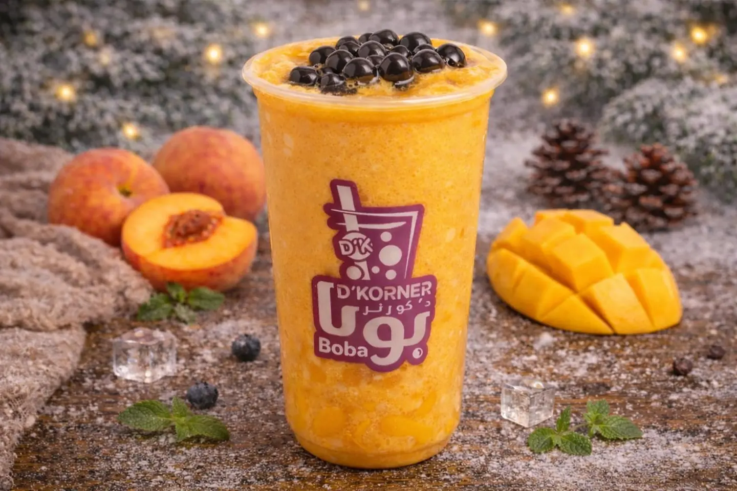Peach Mango Smoothie Large 700ml