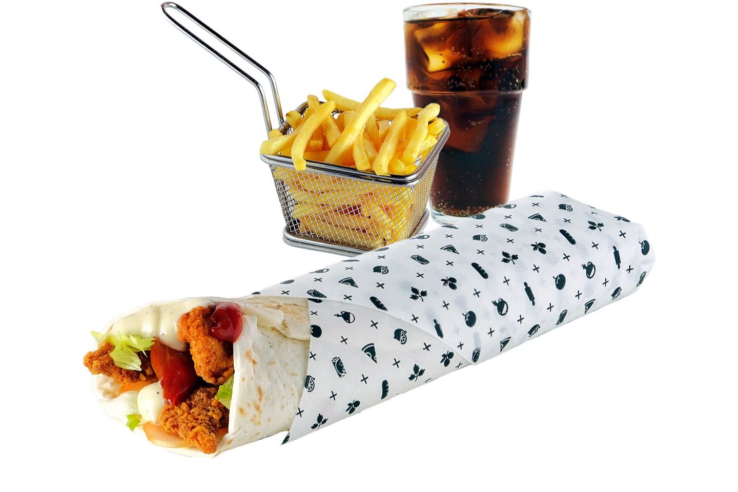 وجبة ساندوتش كرسبى صغير