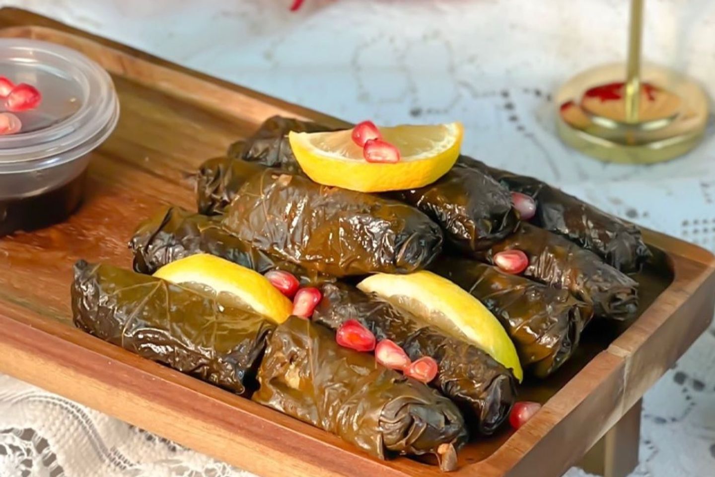 صحن ورق عنب