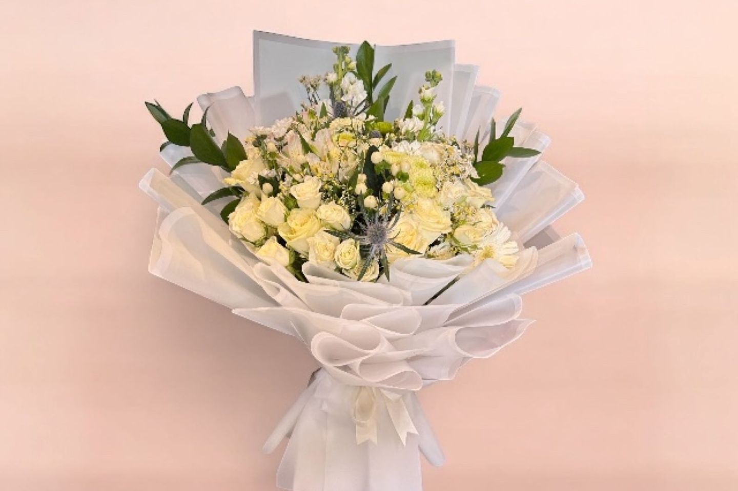 The Attractive White Bouquet