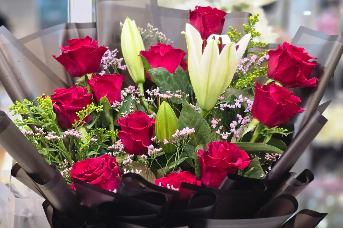 بوكيه ورد رقم الطلب ٧٧٣