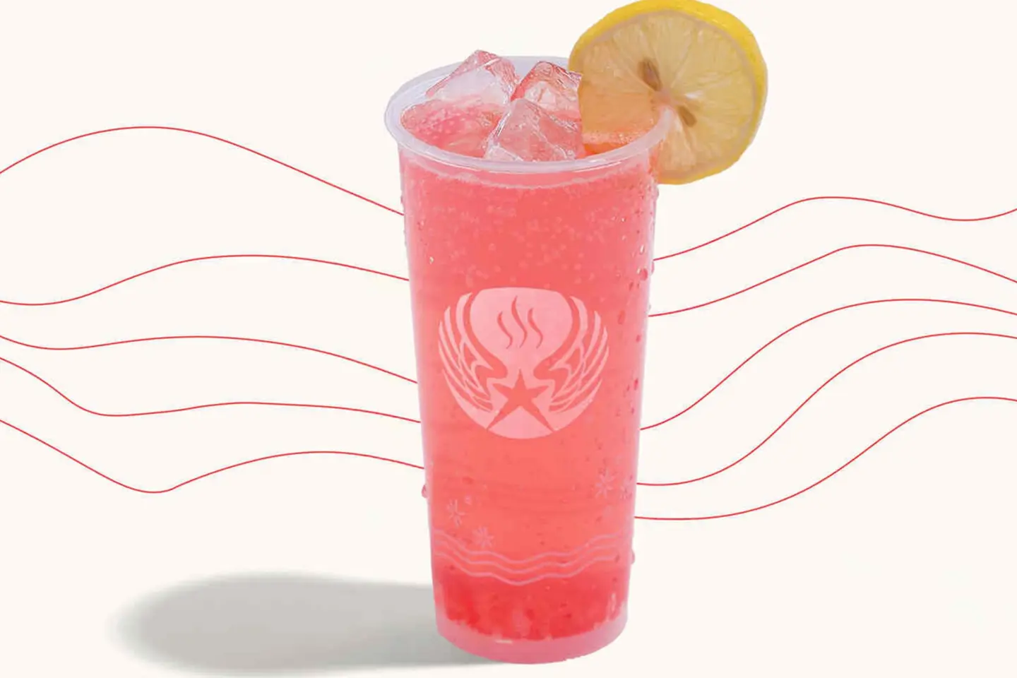 Iced Pink Lemonade