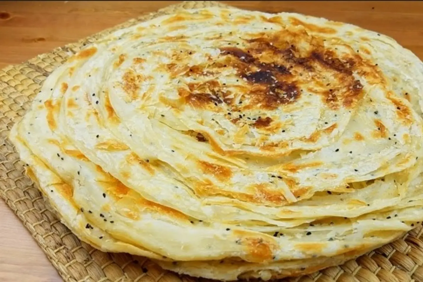 خبز رطب بالسمن