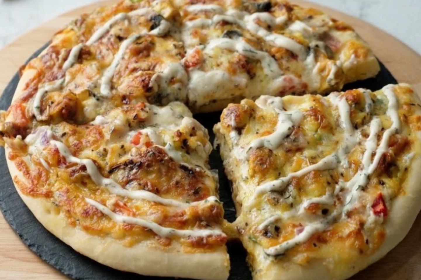 Chicken Ranch Pizza - Large