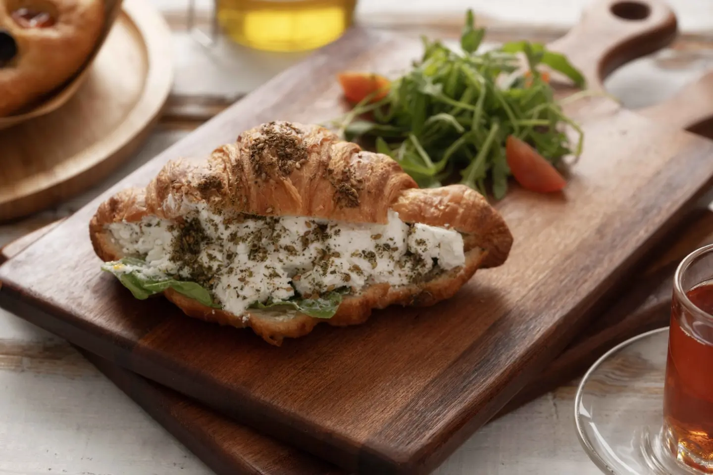 Thyme Croissant With Cheese