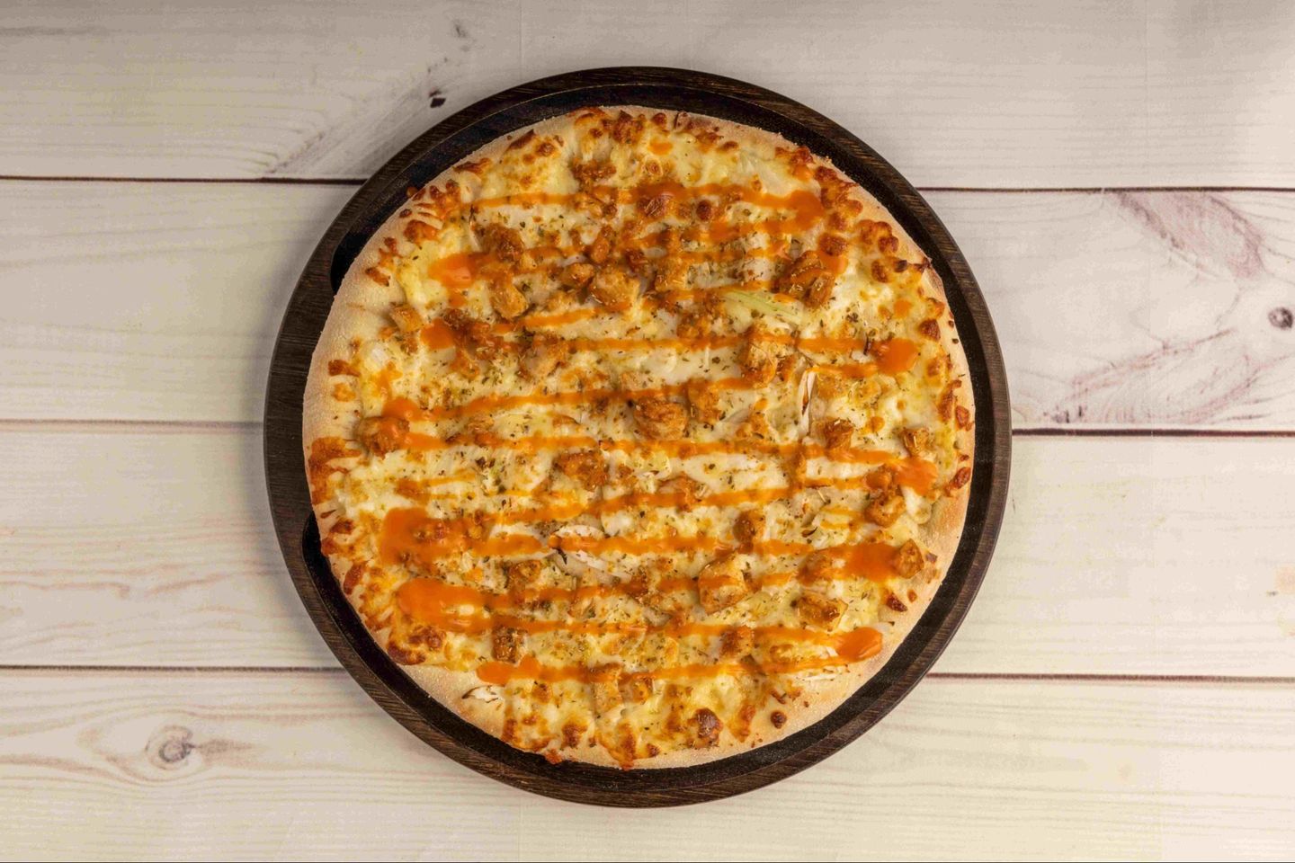 Mega Epic Chicken Hot Pizza