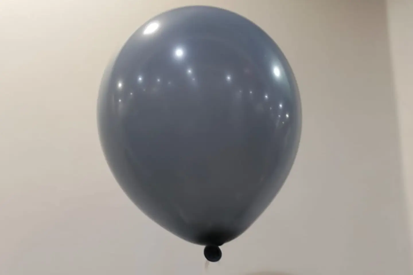 Gray Helium Balloon