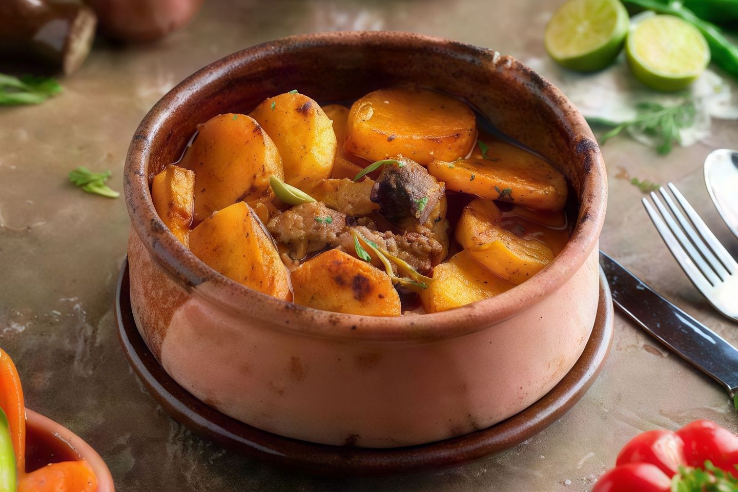 Baked Potatoes Tagine