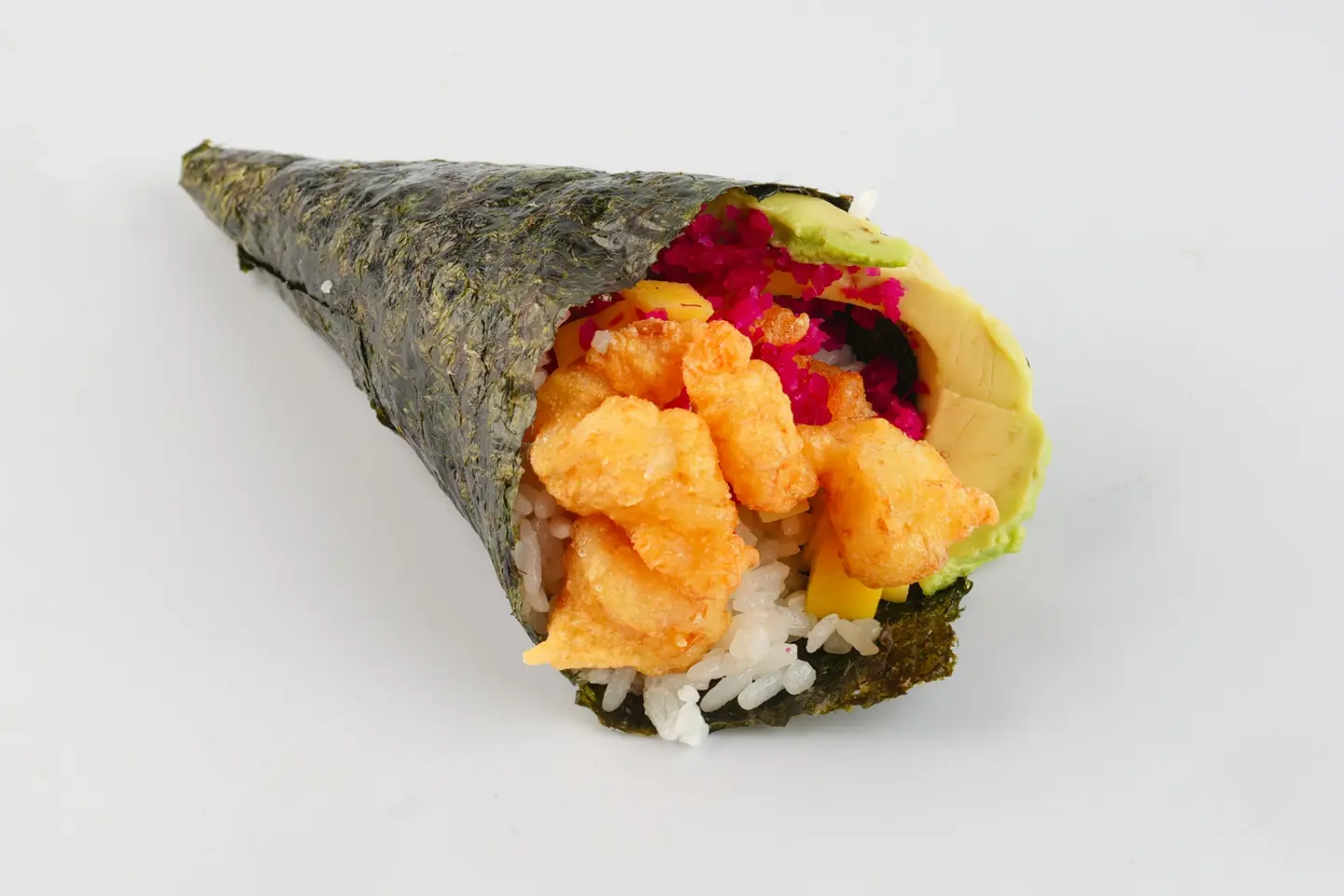 Shrimp Unagi Temaki