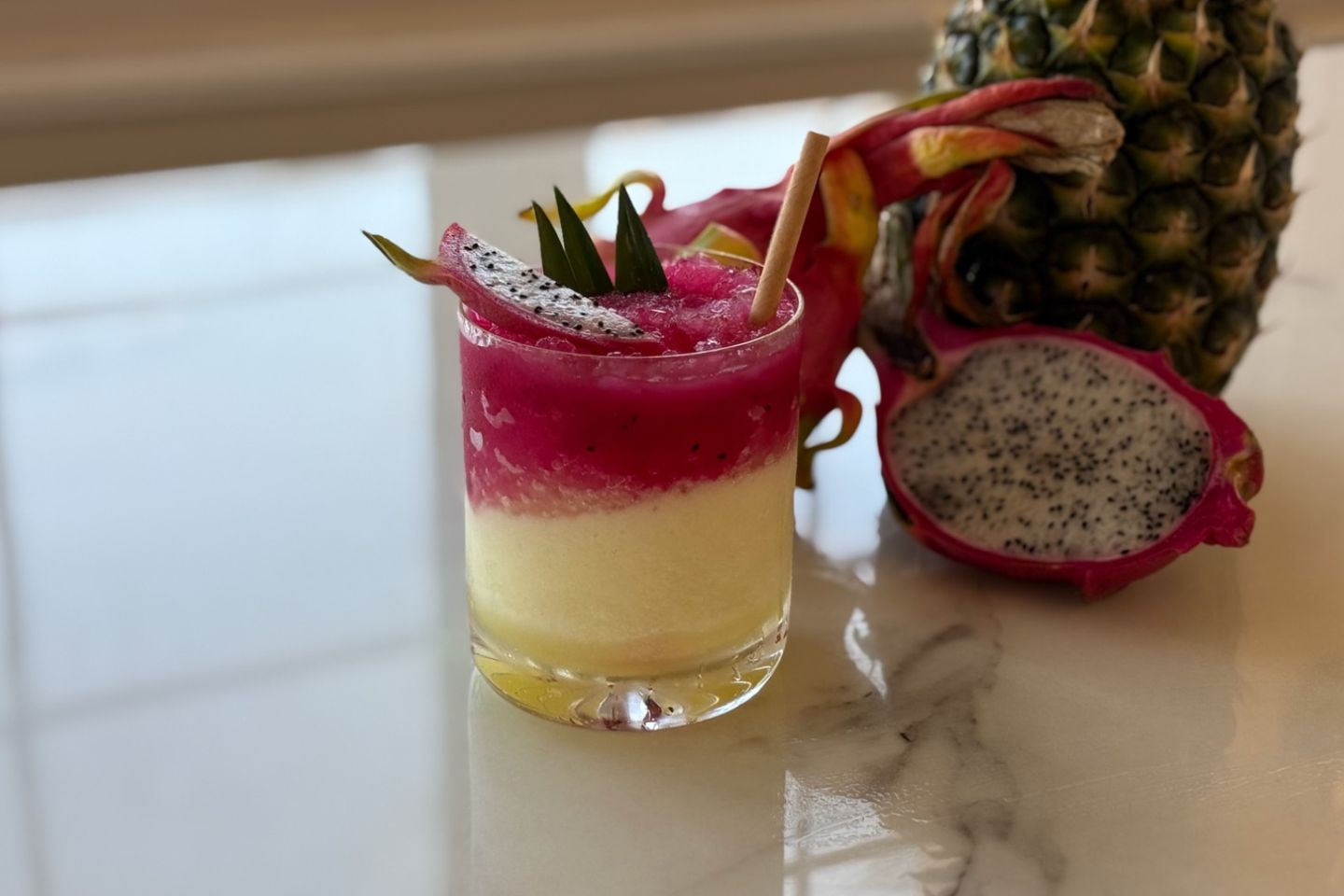 Luxury Pineapple And Dragon