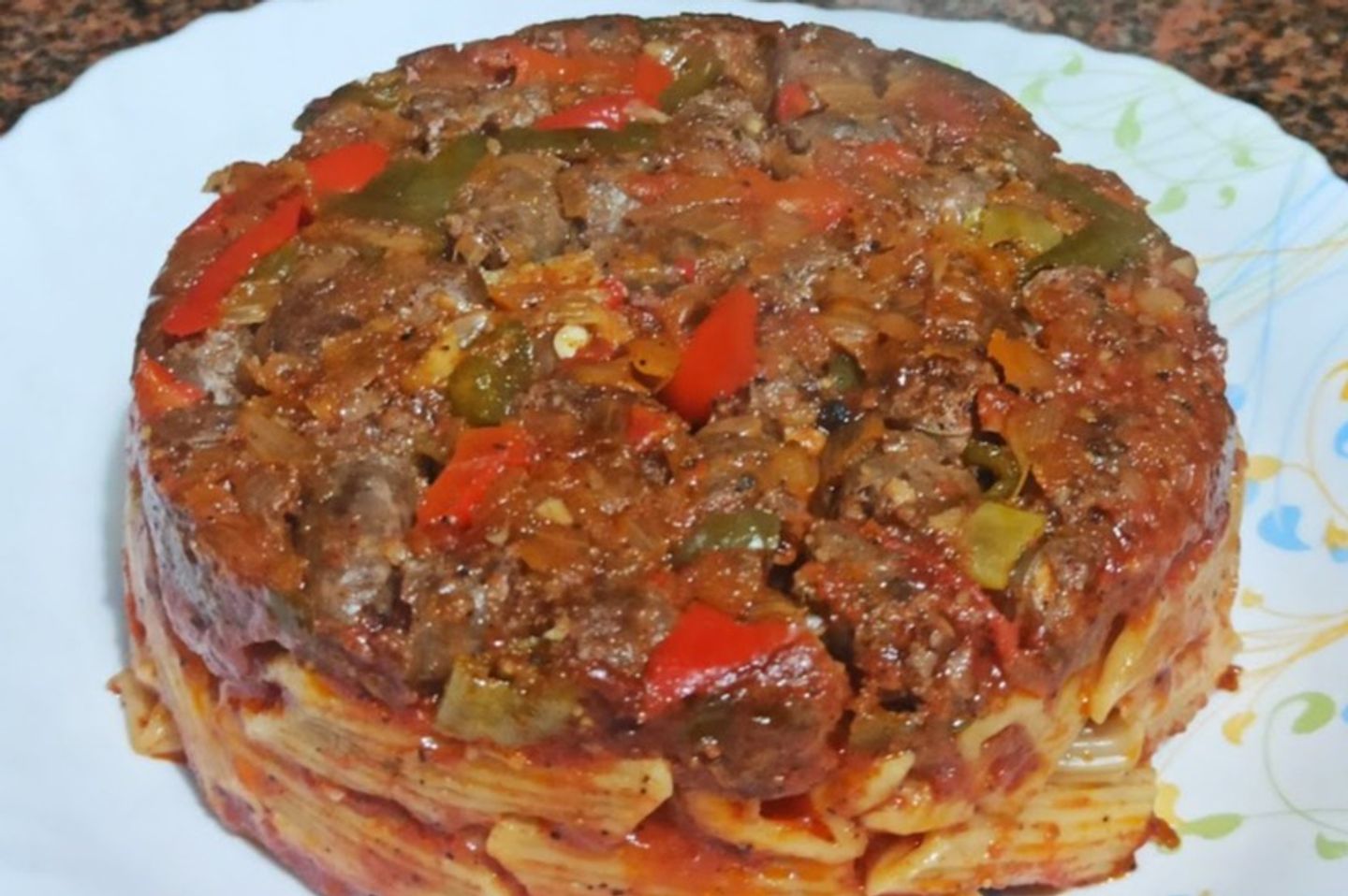 كشرى بالسجق