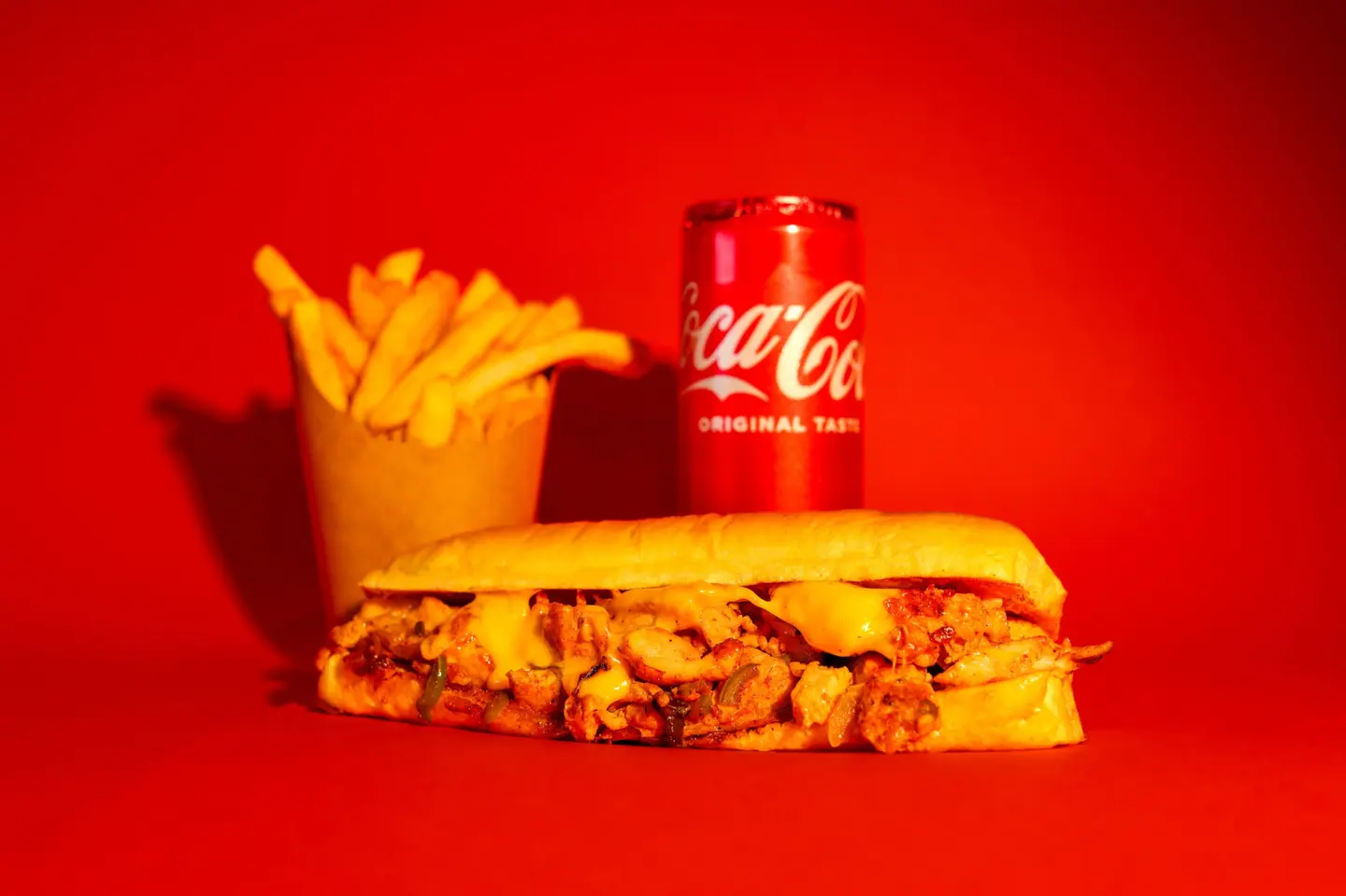 Philly Cheese Chicken Combo